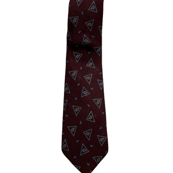 Jos. A. Bank Other - Jos. A. Bank Burgundy Geometric Tie